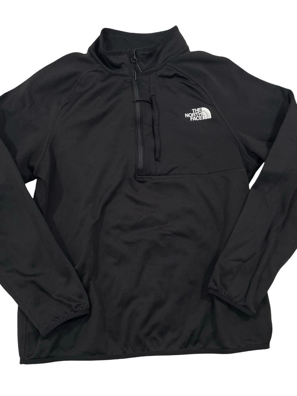 The North Face Canyonlands Quarter Zip Size M Black Pullover (Retail $80)